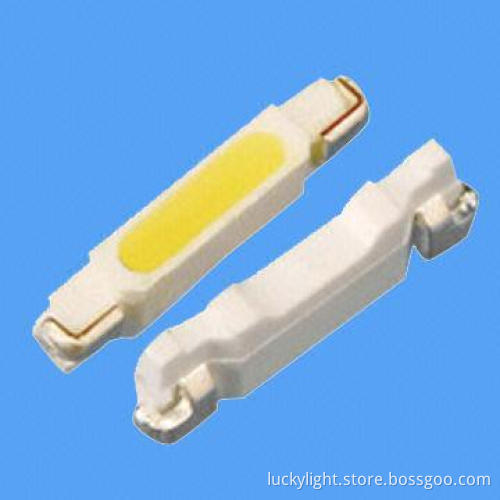 020 SMD White Emitted Color LED Components, 1,200mcd, 3.8 x 1.2 x 0.6mm, Applies to LCD Backlight